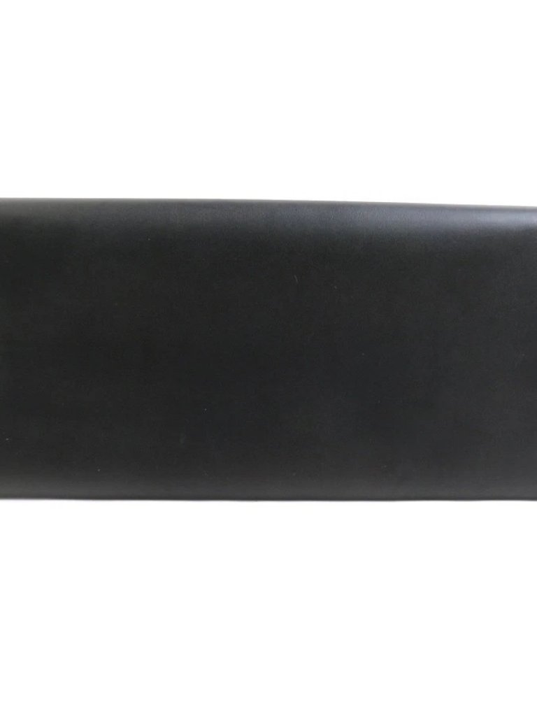 Dunhill Bifold Long Wallet Black Leather/Goldtone
